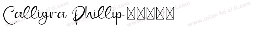 Calligra Phillip字体转换